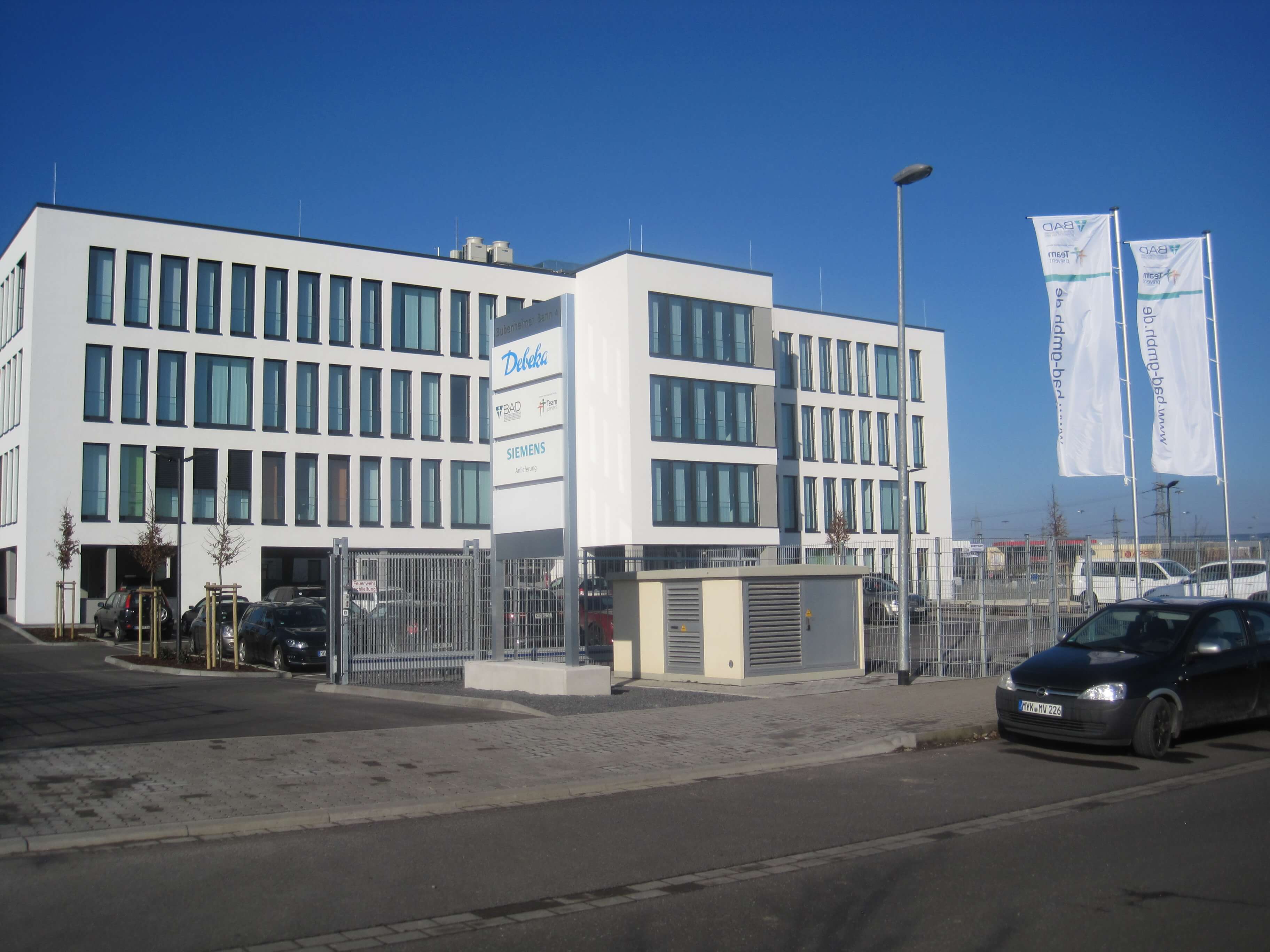 Das Gebäude des Zentrums in Koblenz. 